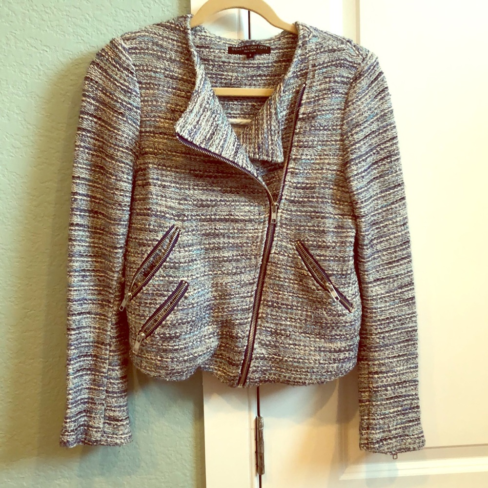 Moto style jacket